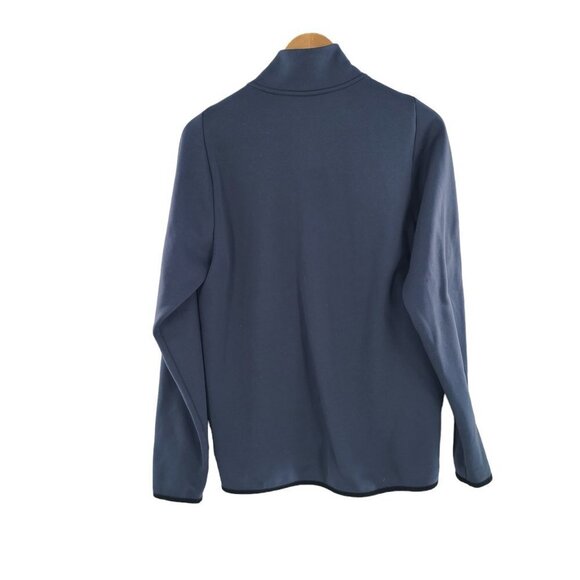 Nike Dri Fit Therma Fleece 1/4 Zip Pullover Blue Mens Small S - Picture 2 of 7